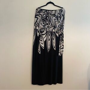 Emma & Michele Black and White Dress